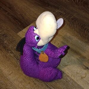 Vintage Flinstones dinosaur plush